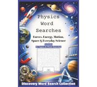 Physics Word Searches - Discovery Word Search Collection: Forces, Energy, Motion, Space & Everyday Science - Wandering Wonderers