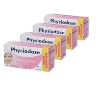 PHYSIODOSE Saline Solution Baby - Pack of 4 Boxes with 40 Single-Dose Vials of 5 ml - Sterile Normal Saline for Baby Nasal Drops, Eyes and Wound Cleansing