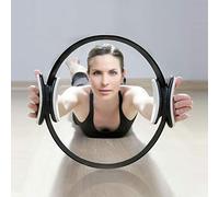 PhysioRoom Elite Resistance Pilates Ring | Double Foam Padded Handle, Lightweight, Dual Grip | Magic Circle for Sculpting & Toning, Improve Strength, Fitness, Yoga, Gymnastics, Core Training