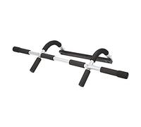 PhysioRoom Pull Up Bar Doorway - Multifunctional Door Pull Up for Home Gym Fitness (No Drilling Required), Ideal for Push Ups, Sit Ups, and Dips | Adjustable Steel with Foam Padded Home Bar Grips