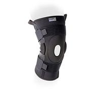 PhysioRoom Stabilising Hinged Knee Brace Support | Open Knee, Adjustable Strap, Dual Pivot Hinge | Mild Arthritis, Orthosis, Cartilage Tears, Knee Pain Relief, Protects Ligaments MCL, LCL Rehab