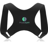 PhysioSpirit Premium Posture Corrector - Back Straightener - For Confident Posture - Shoulder Strap - Posture Correction for the Back - Men and Women - L/XL