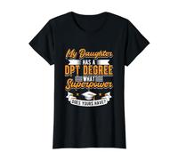 Physiotherapy Design for Physical Therapist - Has DPT Degree Value Graphic T-Shirt, Women, Black, S