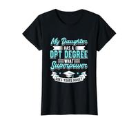 Physiotherapy Design for Physical Therapist - Has DPT Degree Value Graphic T-Shirt, Women, Black, S