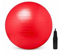 PHYSIOWORX Exercise Ball (with Pump) - 250kgs x 55cm - For Kids and Adults under 5ft7 - Maternity, Yogo, Pilates, Balance and Sensory Use or simply a Birthing Ball Pregnancy