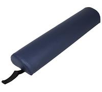 PHYSIQUE Bolster Support Cushion for Tables/Beds - Back Support, Lumbar Cushion - Use For Neck, Lower Back, Knees, Legs, Feet - Perfect for Massage, Pregnancy and Relaxation (Half Round)