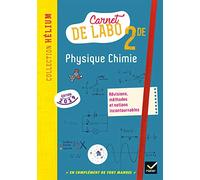 Physique Chimie 2de Carnet de Labo - Edition 2019