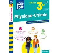 Physique-Chimie 3e Brevet - Cahier Jour Soir: Conçu et recommandé par les enseignants