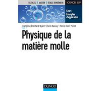 Physique de la matière molle