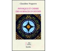 Physique et chimie des surfaces d'oxydes: 0000