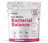 Physis 60 Billion CFU Intimate Care for Women | Feminine Comfort | Bio-Flora Bacterial Balance | Trio-Biotics 3-Strain-Power | 60 Vegan Tablets