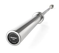 PhysKcal Olympic Barbell, 15kg 6.6ft Multipurpose Bar for Weightlifting and Powerlifting, 2 Inches Women's Bar for Squat, Bench Press, Deadlift (Full Bright)