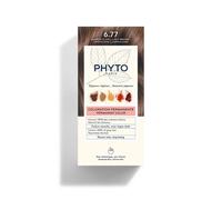 Phyto Hair Color Kit 6.77 Light Brown Cappuccino Ammonia Free Coloring