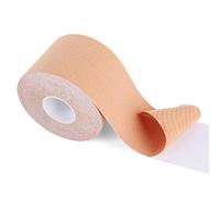 PHYTOP Beige Kinesiology Tape 5cm x 5m Uncut Roll - Professional K Tape for Pain Relief & Support