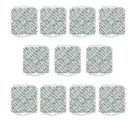 PHYTOP Tens Machine Electrode Pads 44 Pcs with Self Adhesive & Durable, Square Tens Pads Replacement for TENS EMS Units & Muscle Stimulator