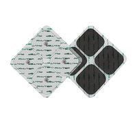 PHYTOP Tens Pads Replacement 24 PCS for Sanitas & Beurer Tens Machine | 5x5cm electrode pads, Universal 3.5mm stud connection, Reusable self-adhesive tens electrodes for most tens ems devices