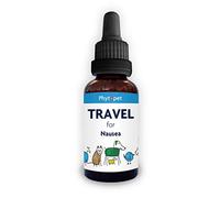 Phytopet Travel, Cat and Dog Anxiety Relief, Easy to Use Herbal Supplements for Dog Travel Sickness and Nerves, 30ml - 100% Herbal Phytopet Pet Supplies