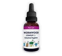 Phytopet Wormwood Complex, All Natural Pet Remedy Intestinal Hygiene, Health and Wellbeing, Herbal Supplements for Dogs and Cats, 30ml - 100% Herbal Phytopet Pet Supplies