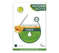 Phytosun Arôms Throat Sugar-Free Lozenges Honey 24 Lozenges