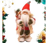 Phytress Electric Dancing Santa | Musical Santa Ornament | Christmas Plush Toys with Music Electronic Animated Stuffed Animal Gift for Kids Sing A Song