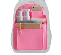 Phytress Felt Backpack Organizer - Shoulder Bag Organizer Insert | High Capacity Travel Rucksack Divider Liner with Multi-Pocket for Books Umbrellas Electronic Accessories Tablet Bottles Phone