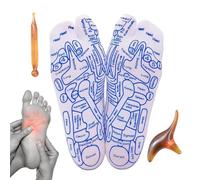 Phytress Foot Massage Socks | Reflexology Socks with Massage Tools | Reflexology with Tools for Improve Foot Health