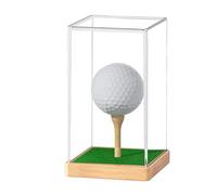 Phytress Golf Ball Display Case - Acrylic Protection Showcase - Single Golf Ball Display Case,for Lover Lover Shelf Desk Room Home Indoor