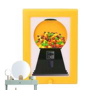 Phytress handys Candy Frame, Candy Dispenser Picture Frame Wall Mount, Working Candies Machine Picture Frames, Gumball Machine Jar Photo Wall Mounted Handy Fast Distribution Candies, Nuts, Dog & Cat