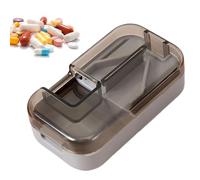 Phytress Pill Splitter with Centering Device - Small Tablet Cutter Pill Splitter with Dispenser,Accurate Medicine Crusher Safety Guard Cut Tool for Tiny Medication