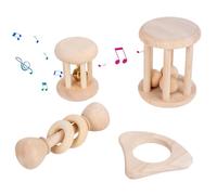 Phytress Rabbit Toys,Natural Wooden Bunny Toys for Small Animals | Interactive Play Pet Supplies Chewer for Training Yard Outdoor Exercise Bedding House Home Small Animals Cage Backyard