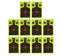 Phytress Range Targets - 18x12 Inch Splatter Reactive Target | Shots Practice Paper - for Outdoor Practice Backyard Competition Daily Training Team Activity Recreation Kids