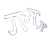 Pi 3.14 Ratio Diameter Shape Cookie Cutter Dough Biscuit Pastry Fondant Sharp Stencil Maths Mathematics School (Medium)