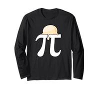 Pi à la Mode Funny Math Dessert Pi Long Sleeve T-Shirt