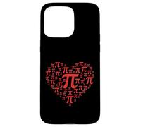 Pi Day 3.14 Pi Heart Design for Math Teachers Case for iPhone 15 Pro Max