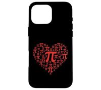 Pi Day 3.14 Pi Heart Design for Math Teachers Case for iPhone 16 Pro Max