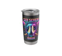 Pi Day Baseball Ice Cream Drip Teacher Math 3.14 Stainless Steel Insulated Tumbler