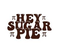 pi Day Design Hey Suger Pie Design pi Day Design pi Day Don't be Irrational Wall Decals 34x59.9cm Removable Without Leaving Glue Coffee