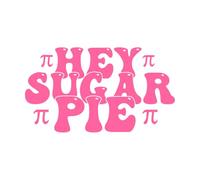 pi Day Design Hey Suger Pie Design pi Day Design pi Day Don't be Irrational Wall Decals 54.4x95.8cm Do not Damage The Wall Surface Pink