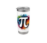Pi Day Funny Math Teachers Students Mathematicians Stainless Steel Insulated Tumbler