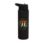 Pi Day Math Symbol Numbers Equation Stainless Steel Insulated Water Bottle