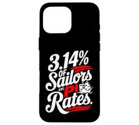 Pi Day Pi-rates Funny Math Nautical Humor Case for iPhone 16 Pro Max
