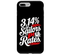 Pi Day Pi-rates Funny Math Nautical Humor Case for iPhone 7 Plus/8 Plus