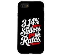 Pi Day Pi-rates Funny Math Nautical Humor Case for iPhone SE (2020) / 7/8