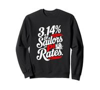 Pi Day Pi-rates Funny Math Nautical Humor Sweatshirt