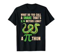 Pi Day Python Snake Math Teacher Mathematics Lover T-Shirt