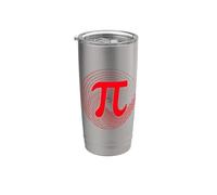 Pi Day Symbol Circle - Math Teacher Present - Number Pi Stainless Steel Insulated Tumbler