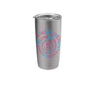Pi Day Symbol Circle - Math Teacher Present - Number Pi Stainless Steel Insulated Tumbler