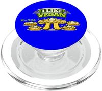 Pi Day Vegan Pie Herbivore Veganism Plant Based Math Teacher PopSockets PopGrip for MagSafe