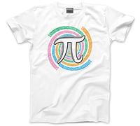Pi Digits 3.14 - Kids T-Shirt - Number Day 2025 School Maths Day Top Numeracy Day Tee Mathematics Lover 12-13 Years White
