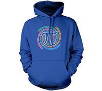 Pi Digits 3.14 - Kids Unisex Hoodie - Number Day 2025 School Maths Day Numeracy Day Mathematics Lover 12-13 Years Blue